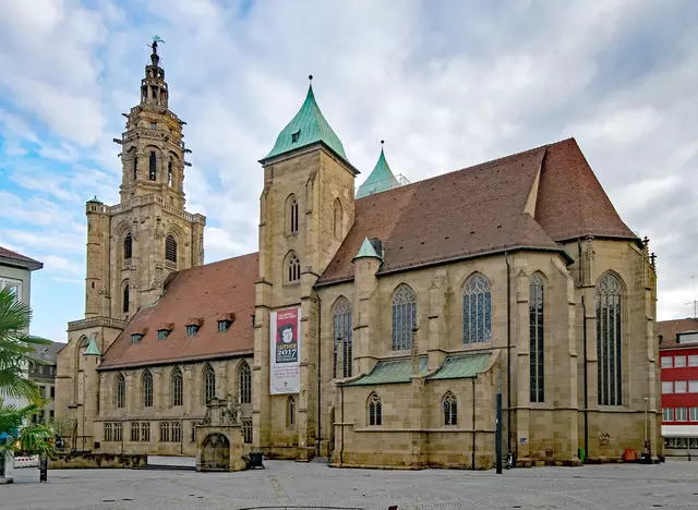 im Urlaub vei Heilbronn einen Stadtrundgang machen und die Kilianskirche besuchen