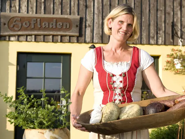 im Urlaub in Thüringen einen Ausflug zum Hofladen machen und Produkte vom Bauernhof und aus der Region einkaufen