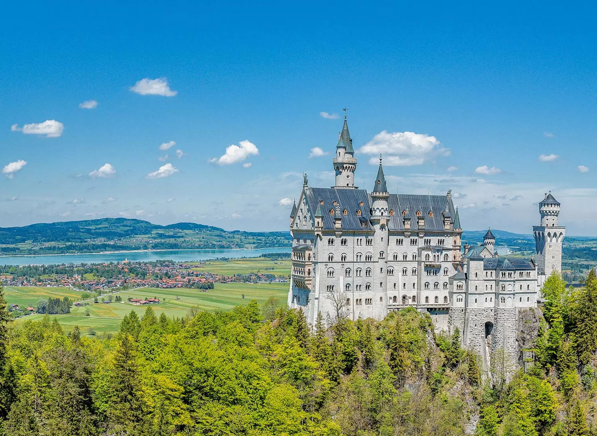 im Urlaub auf dem Bauernhof im Allgäu das Märchenschloss Neuschwanstein besuchen