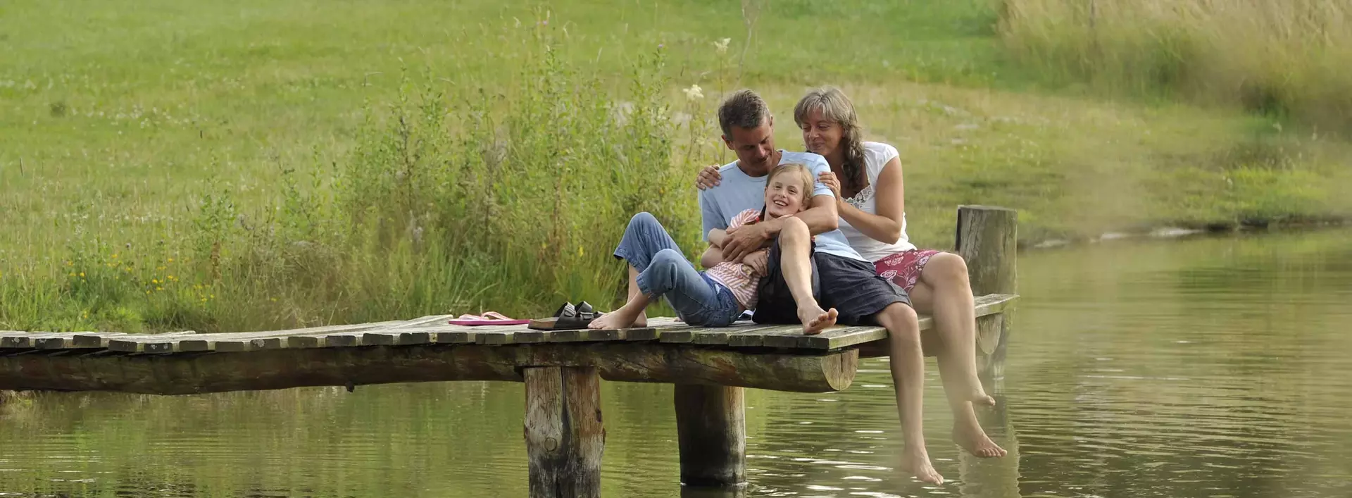 im Familienurlaub eine Auszeit am See genießen