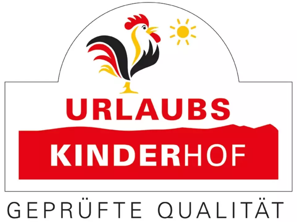 Gütesiegel "Qualitätsgeprüfter UrlaubsKinderhof" der Bundesarbeitsgemeinschaft für Urlaub auf dem Bauernhof und Landtourismus in Deutschland e. V. 