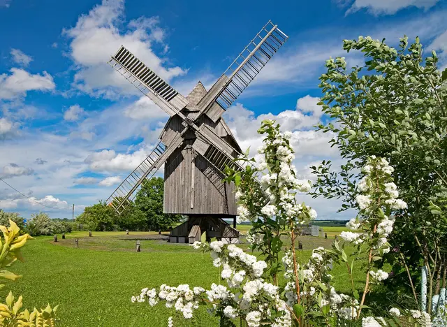 Die Bockwindmühle ist eine der am südlichsten stehenden Bockwindmühlen in Deutschland.