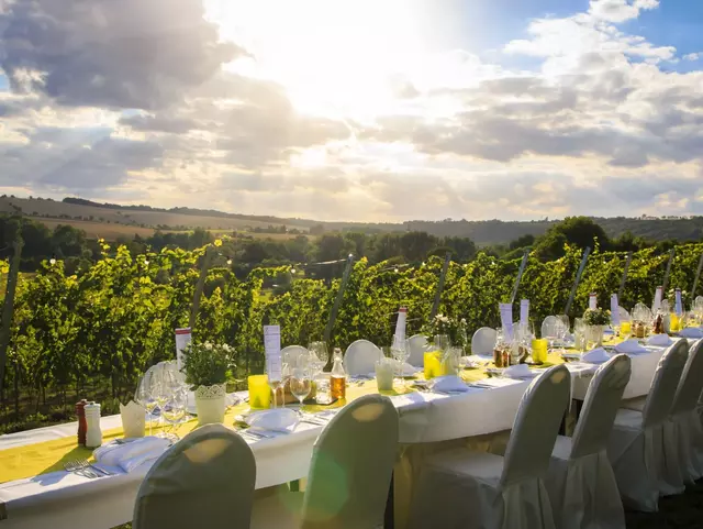 im Urlaub bei Weimar einen Ausflug zum Weingut Zahn unternehmen