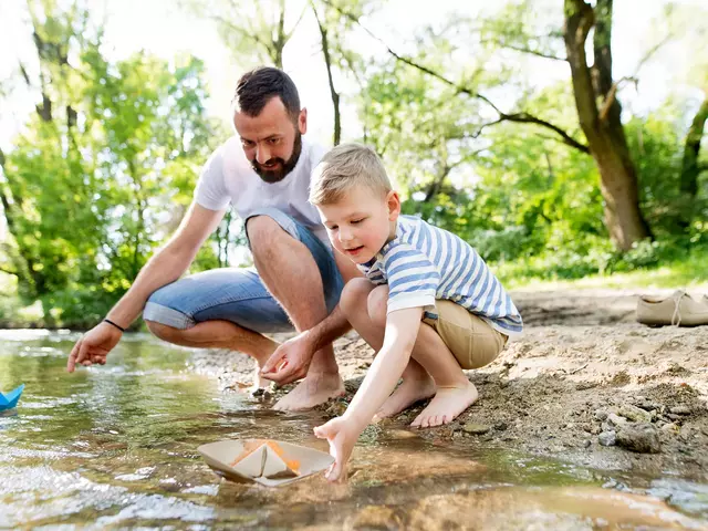 Im Familienurlaub in Thüringen Zeit mit den Kindern verbringen.