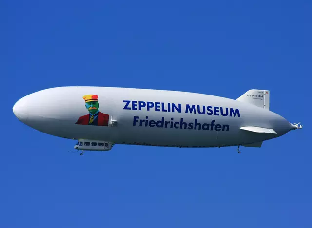 im Urlaub am Bodensee das Zeppelinmuseum in Friedrichshafen, eine multimediale Ausstellung lebendiger Geschichte, besuchen