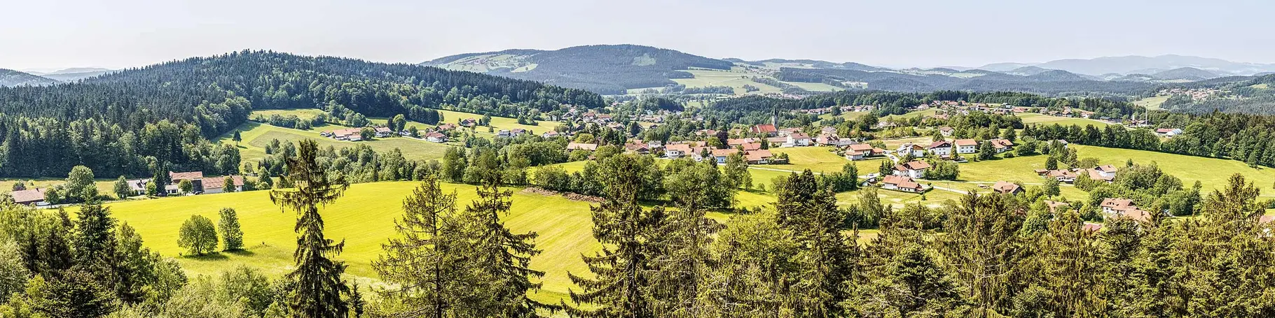 im Urlaub im Bayerischen Wald herrliche Ausblicke genießen