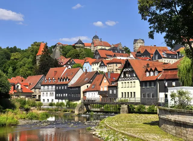 im Urlaub auf dem Bauernhof im Frankenwald die Fachwerkhäuser in Kronach entdecken