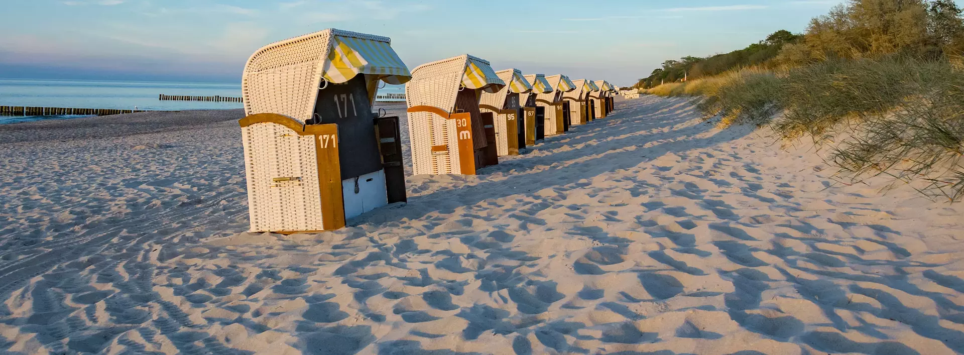 Urlaub an der Ostsee - Badeurlaub am Sandstrand an der Ostsee