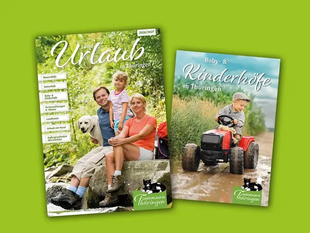 Titel Kataloge Landurlaub in Thüringen