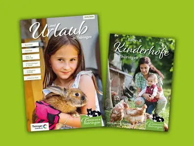 Titel Kataloge Landurlaub in Thüringen