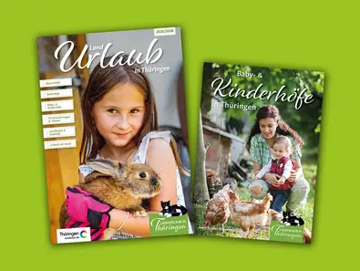 Titel Kataloge Landurlaub in Thüringen