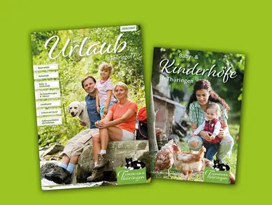 Titel Kataloge Landurlaub in Thüringen