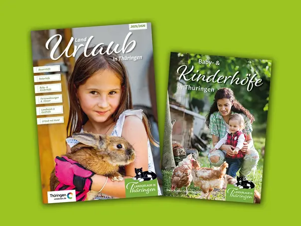 Titel Kataloge Landurlaub in Thüringen
