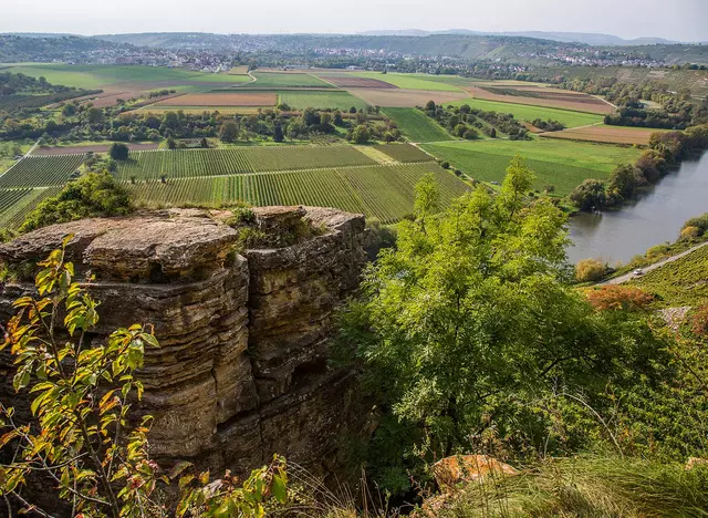 im Urlaub im Odenwald die Felsengärten bei Hessigheim am Neckar besuchen
