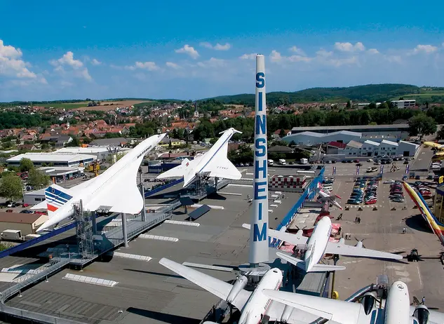 im Urlaub auf dem Bauernhof im Kraichgau das Auto- und Technikmuseum in Sinsheim besuchen