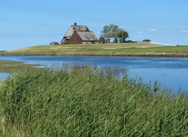 Hallig Hooge in der Nordsee - © Pixabay.com, falco im Urlaub auf dem Bauernhof an der Nordsee einen Ausflug auf die Hallig Hooge machen