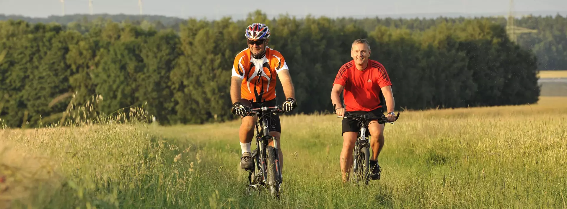 im Aktivurlaub Radfahren auf dem Land