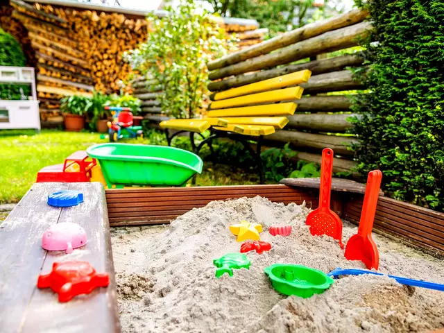 im Familienurlaub einen Ferienhof mit Spielplatz und Sandkiste buchen