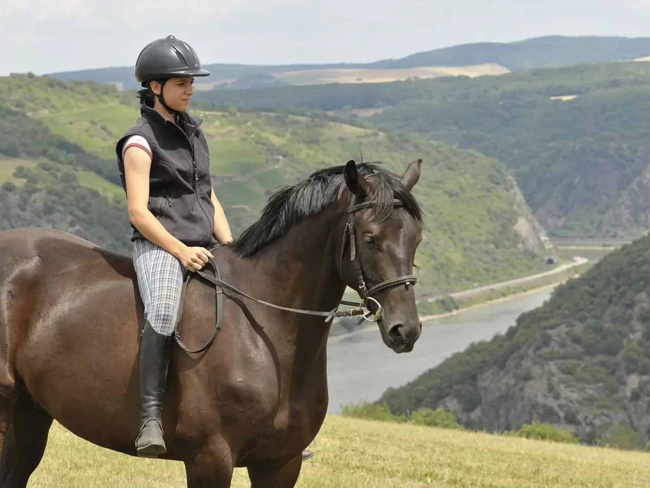 Urlaub auf dem Reiterhof: im Reiturlaub herrliche Ausblicke bei Ausritten genießen