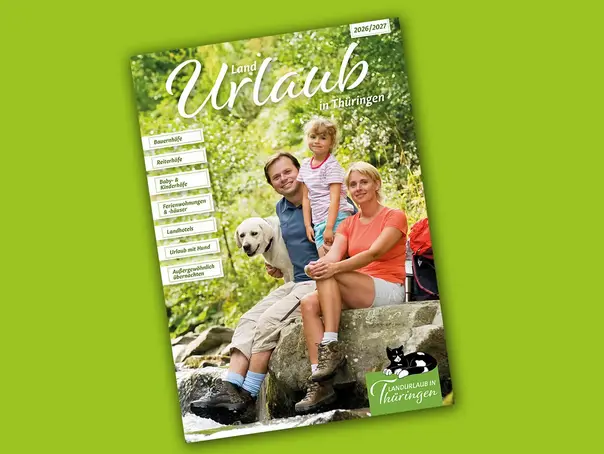 Titel Katalog Landurlaub in Thüringen 2025