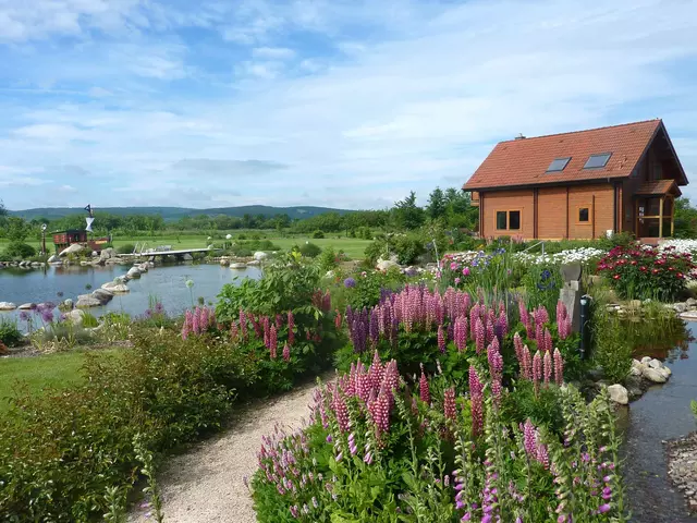 Viele Ferienhäuser in Thüringer verfügen über einen großen Garten.