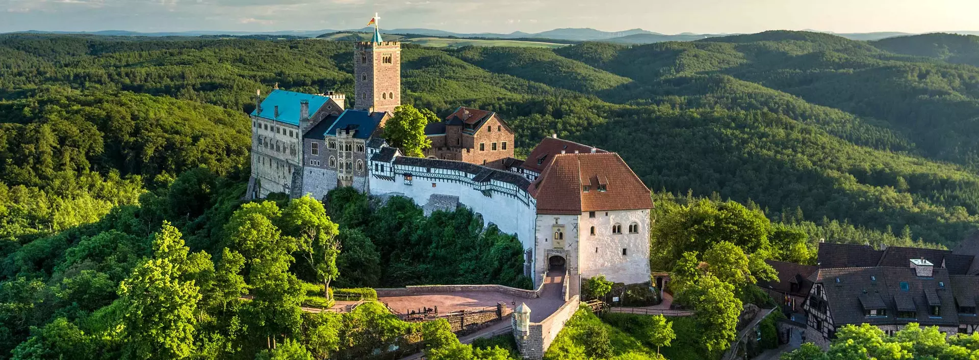 im Urlaub auf dem Bauernhof in Thüringen die Wartburg in Eisenach besuchen