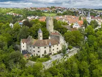 im Urlaub auf dem Bauernhof in Hohenlohe - Schwäbischer Wald die Burg Krautheim und das Burgmuseum besuchen