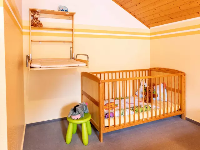 im Urlaub in der Ferienwohnung ist eine Baby- und Kleinkindausstattung vorhanden