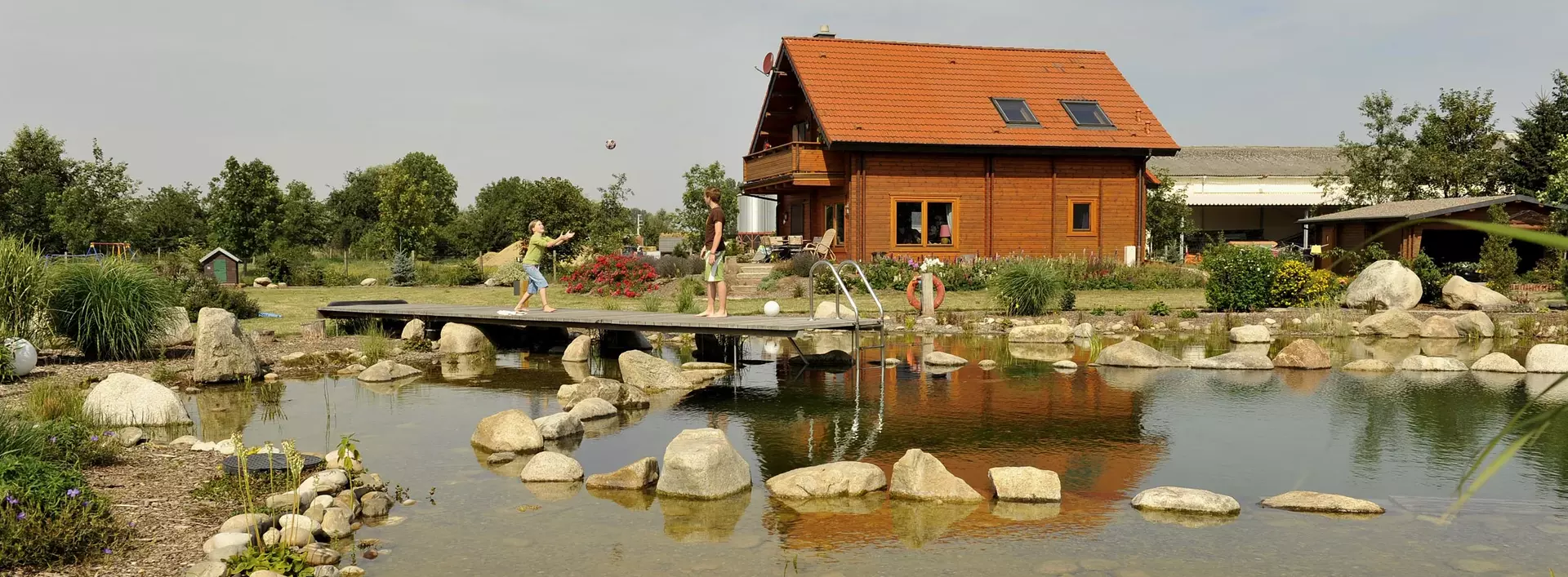 Urlaub für Gruppen - und Familientreffen im Ferienhaus auf dem Land 