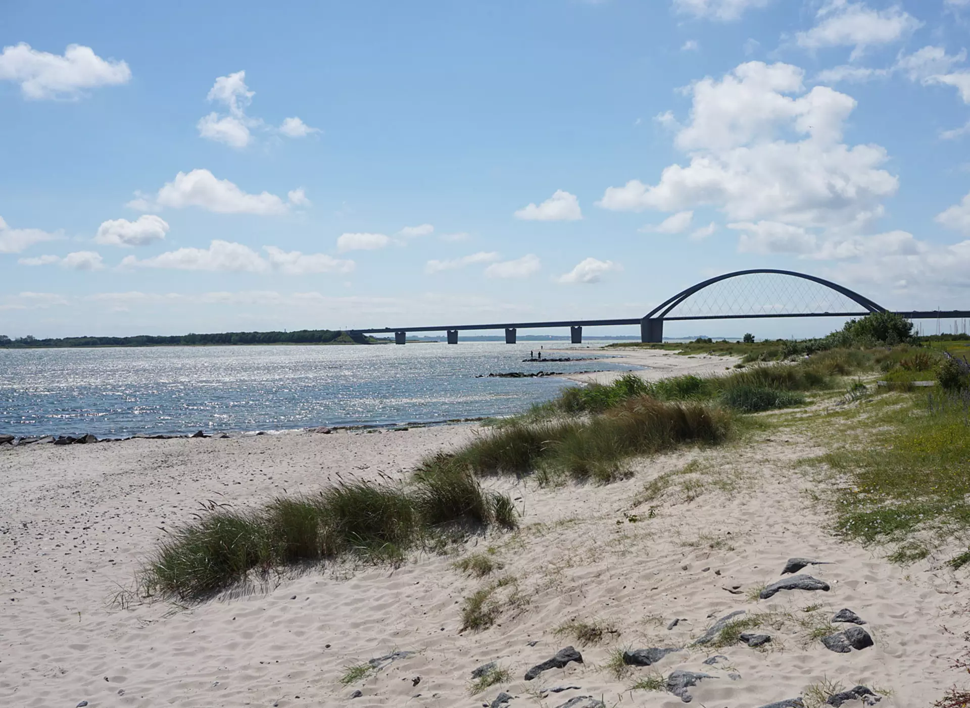 Fehmarnsundbrücke auf Fehmarn - © Tourismus-Service Fehmarn, Die Fehmarnsundbrücke verbindet die Insel Fehmarn in der Ostsee mit dem Festland bei Großenbrode.
