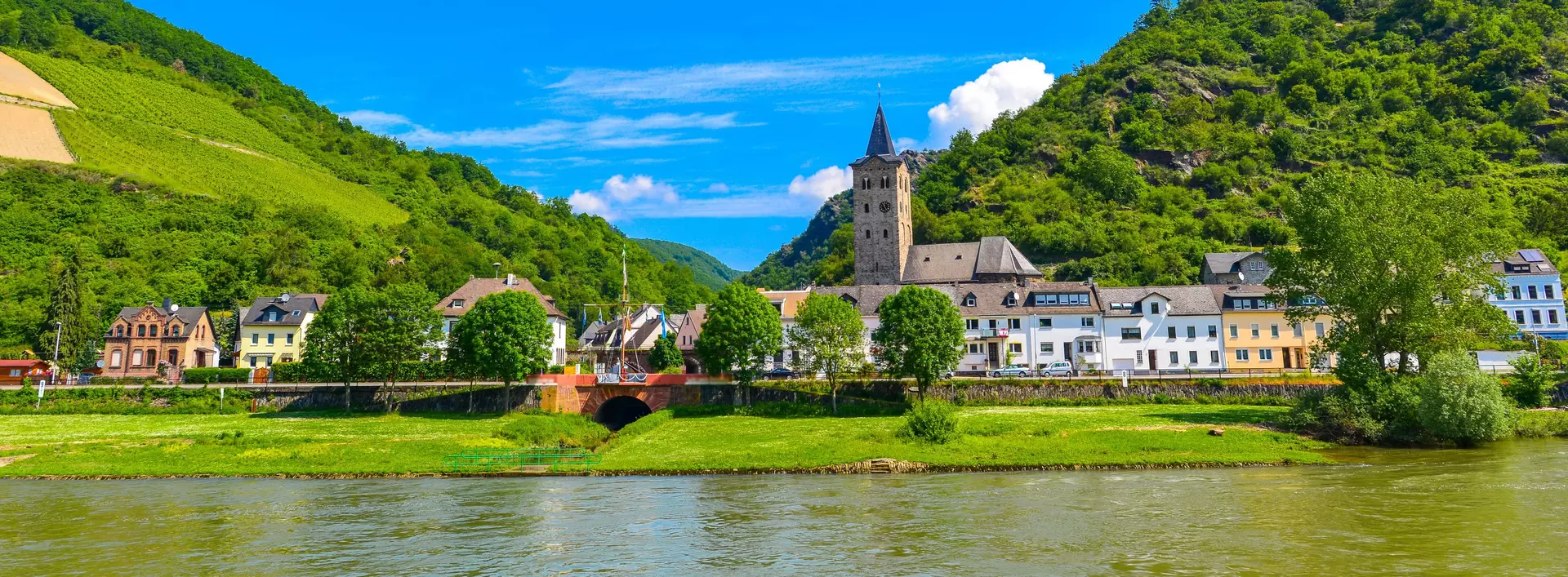 Burg Maus im Mittelrheintal bei Sankt Goarshausen