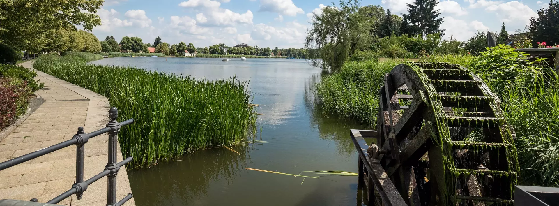 Wunderschöner Ausblick auf das Schlaubetal in Prignitz