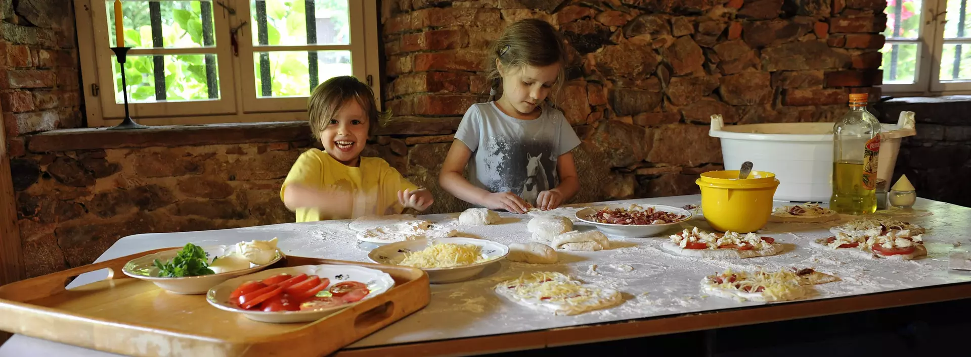 Bei einem Urlaub auf dem Kinderhof gibt es viel für Kinder zu erleben. 