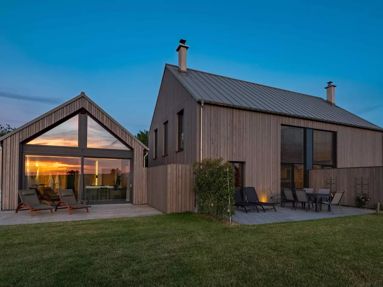Modernes Ferienhaus auf dem Land - © Kohnshof in Idenheim Modernes Ferienhaus auf dem Kohnshof