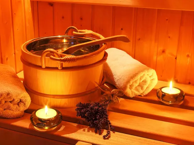 im Wellness und Gesundheitsurlaub in Thüringen in der Sauna entspannen