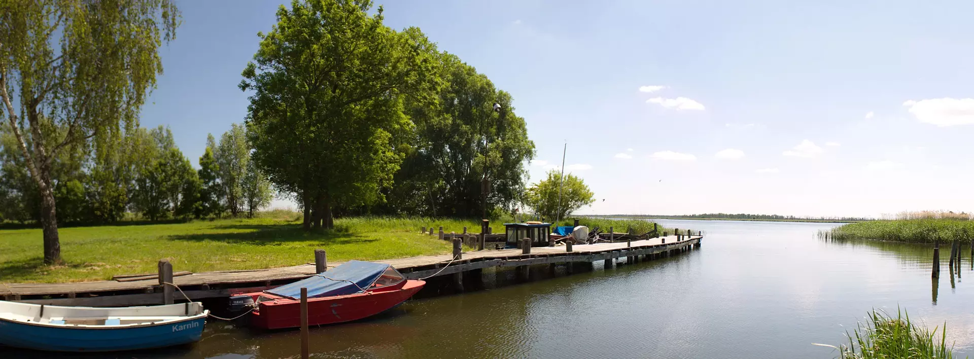 Urlaub am Wasser: Boote auf der Insel Usedom