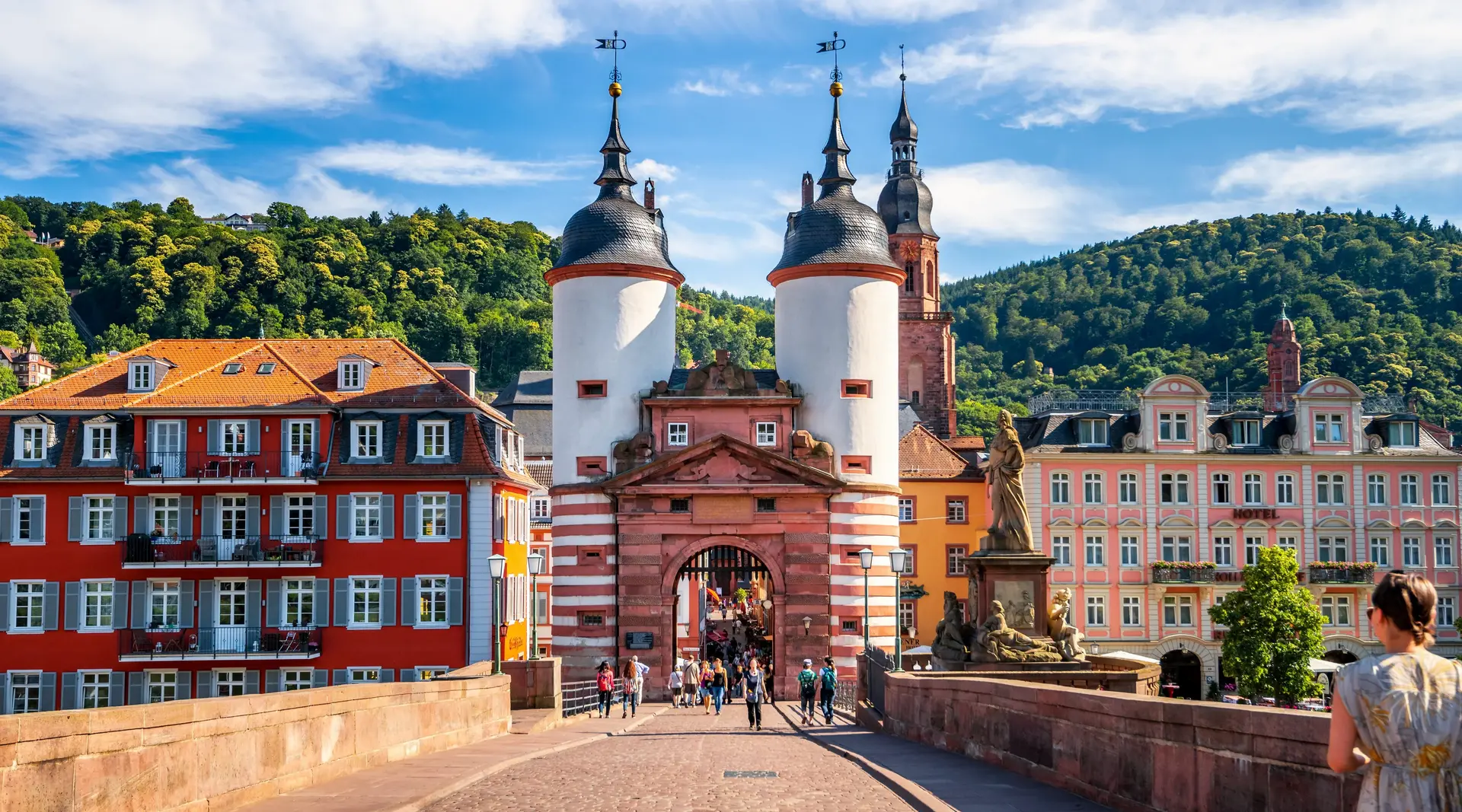 Alte Brücke, Heidelberg, Deutschland