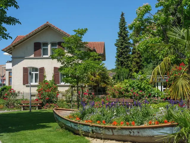 Sommerzeit am Bodensee in Meersburg