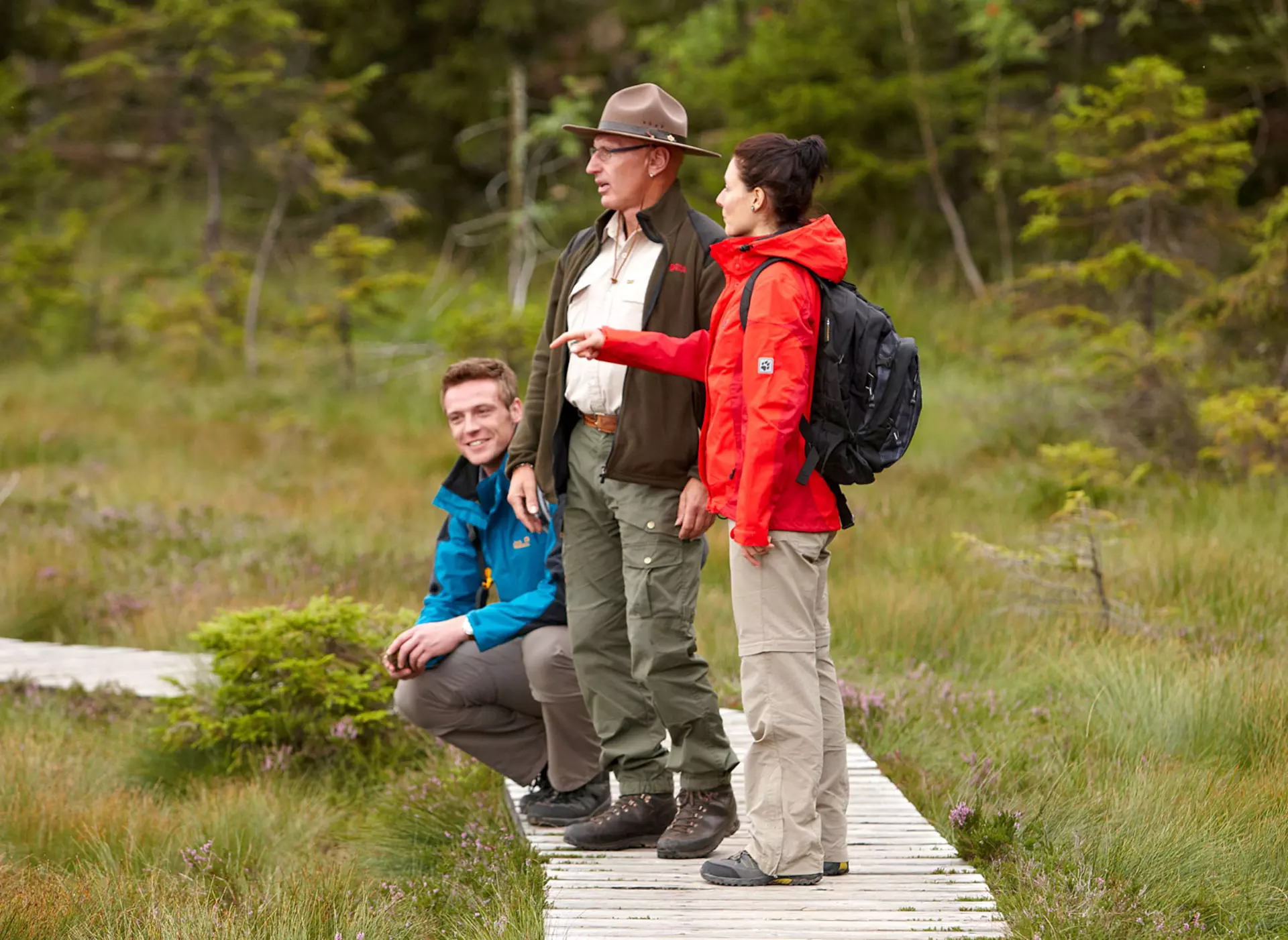 Wanderung im Torfhausmoor - © Harzer Tourismusverband, M. Gloger im Wanderurlaub im Harz eine Wanderung mit dem Ranger im Torfhausmoor im Nationalpark Harz unternehmen