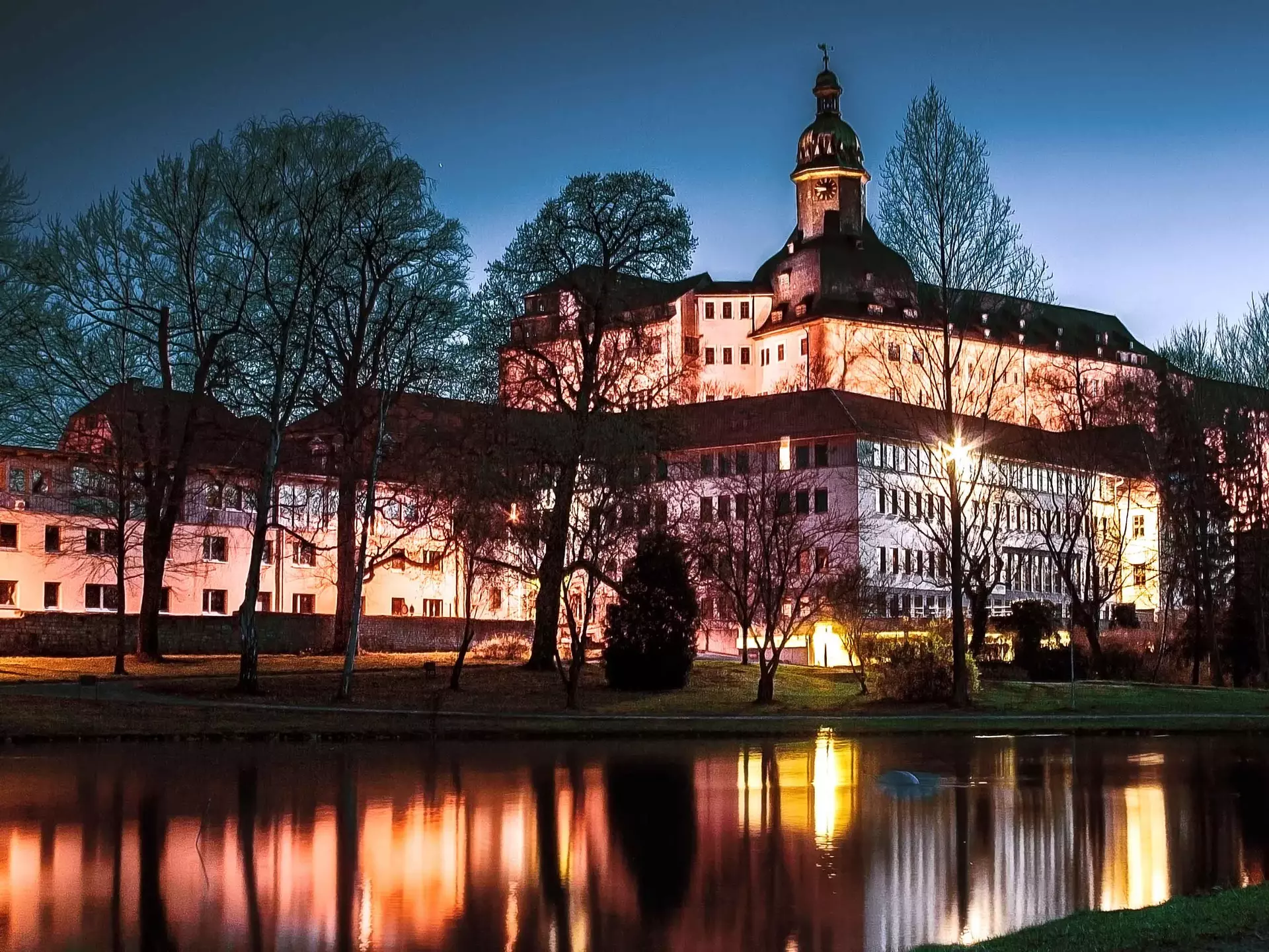 Das Schloss mit Park in der Residenzstadt Sondershausen ist ein Besuch wert.