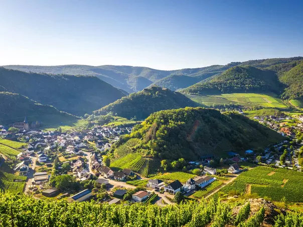 im Urlaub auf dem Weingut im Ahrtal Mayschoss am Rotweinwanderweg besuchen