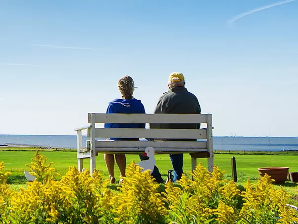 Erholung bei einem Urlaub auf dem Bauernhof in Schleswig-Holstein.
