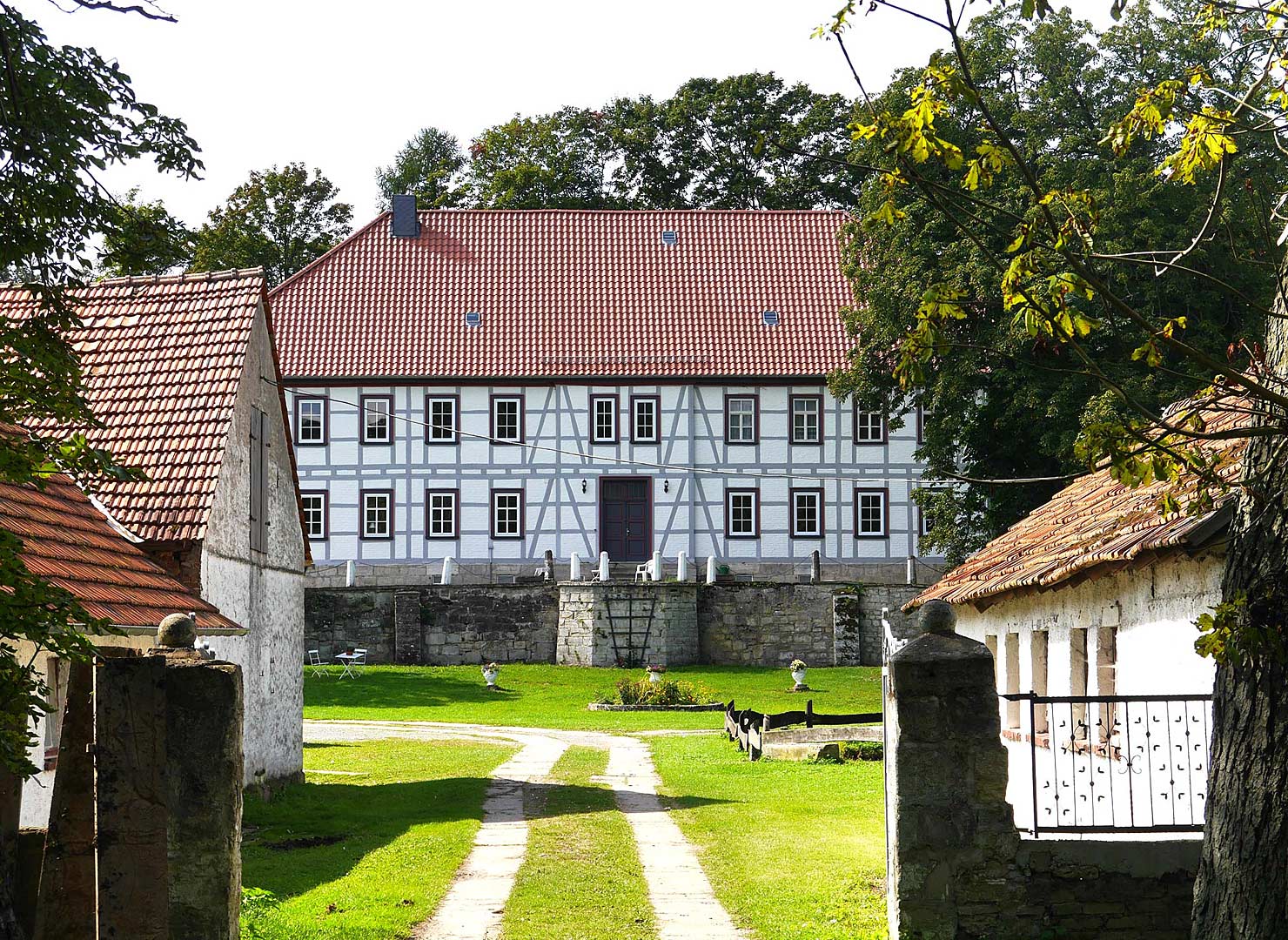 Urlaub im Gutshof in Thüringen Rittergut, Gutshaus, Herrenhaus