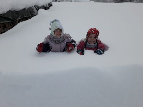 Herrlich so viel Schnee Herrlich so viel Schnee