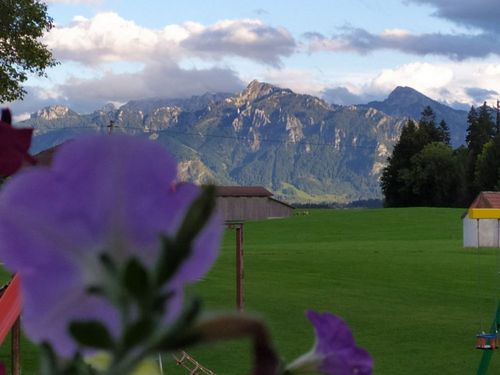 Blick auf den Tegelberg Blick auf den Tegelberg