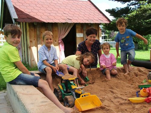 Bei uns im Sandkasten