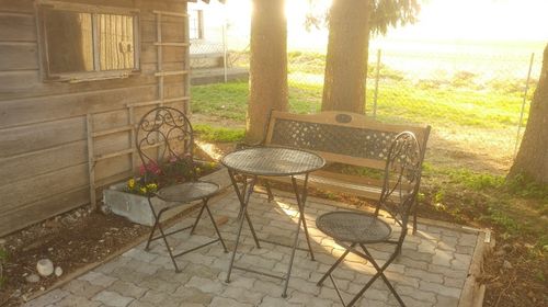 Gemütliche Sitzplätze im Garten Gemütliche Sitzplätze im Garten
