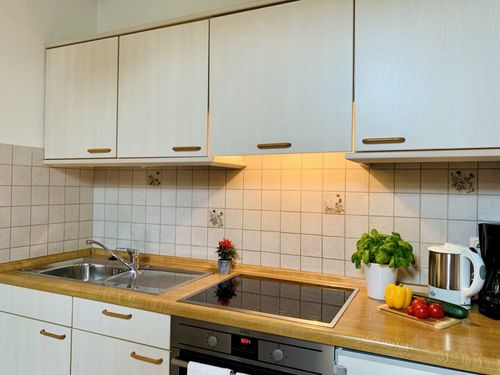 Die Küche in Wohnung 4