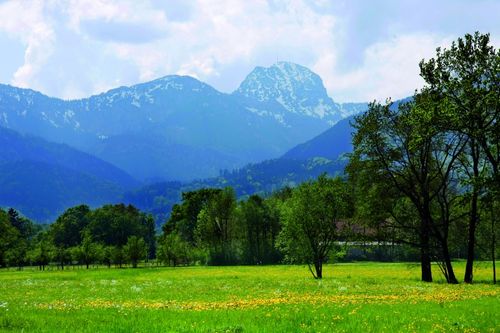 Blick auf den Wendelstein Blick auf den Wendelstein