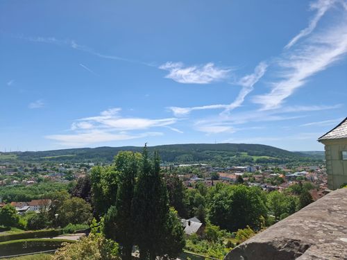 Ausblick von der Festung Rosenberg Ausblick von der Festung Rosenberg